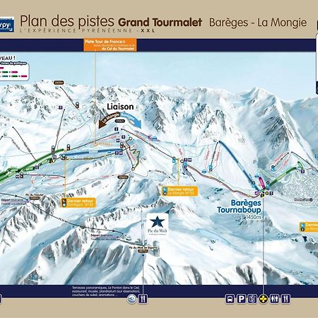 Апартаменты Studio Au Pied Des Pistes De La Mongie Баньер-де-Бигор Экстерьер фото