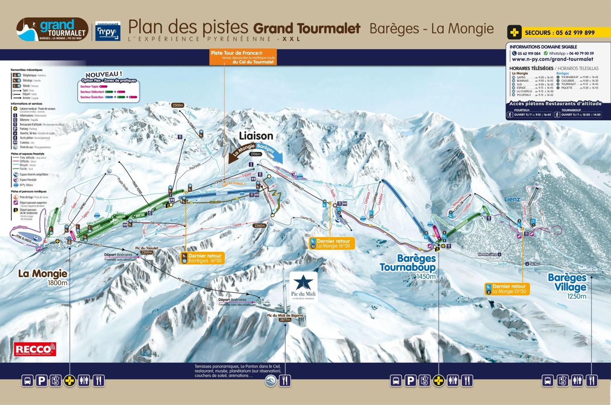 Апартаменты Studio Au Pied Des Pistes De La Mongie Баньер-де-Бигор Экстерьер фото
